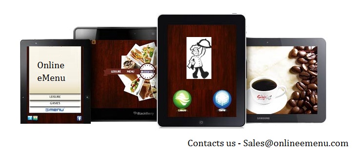 Online eMenu Food Ordering