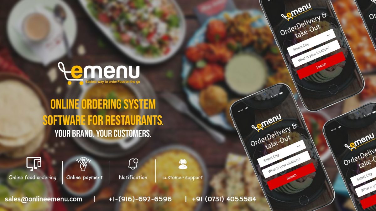 Onlineemenu for restaurants