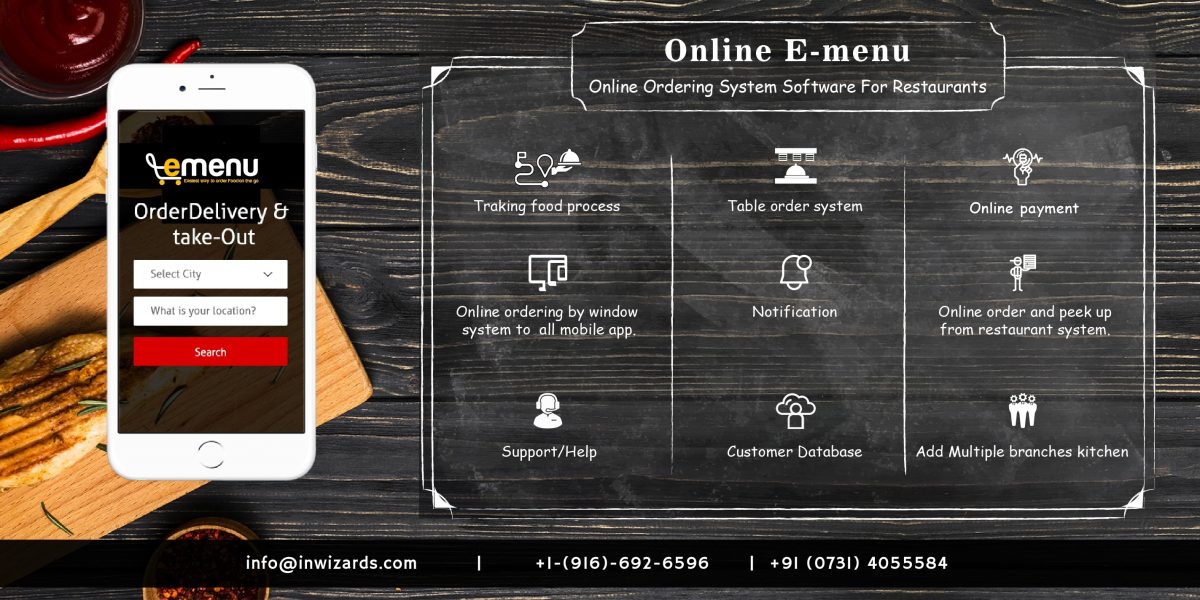 Website for food ordering