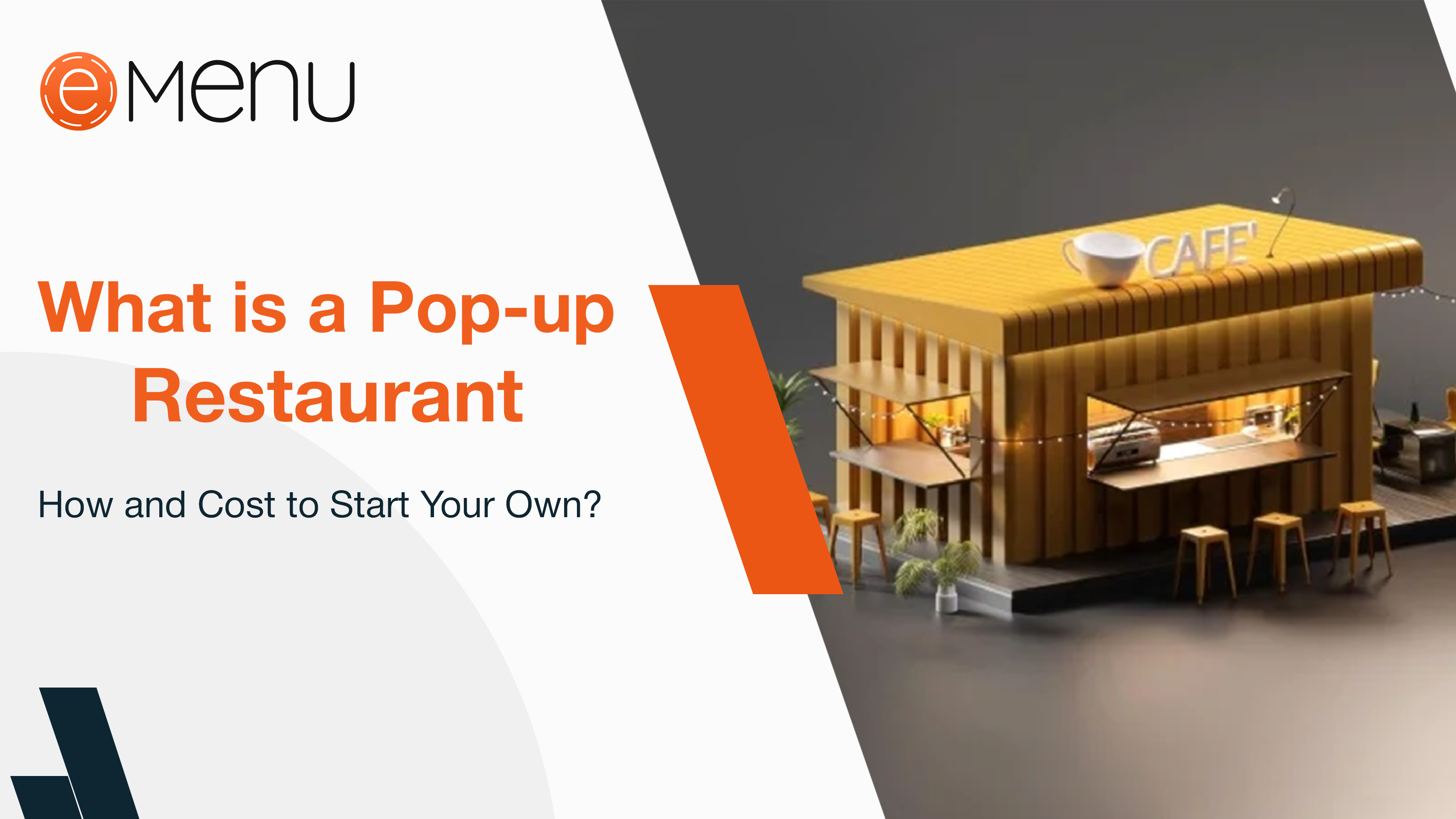 What is a Pop-up Restaurant? how much does it cost to open a pop-up restaurant (Online eMenu Tips)
